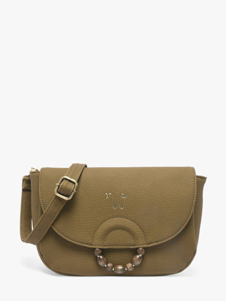Cross Body Tas Neflier Pearl Woomen Groen neflier pearl WNEP04