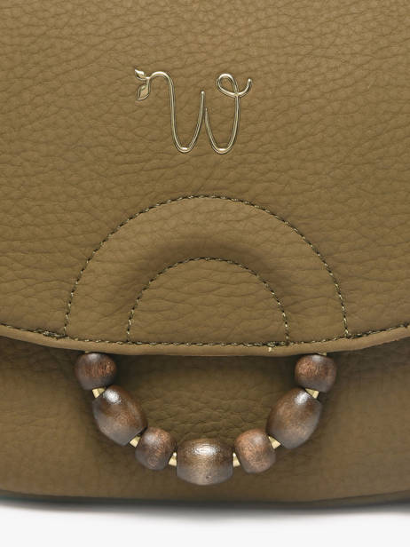 Cross Body Tas Neflier Pearl Woomen Groen neflier pearl WNEP04 ander zicht 3