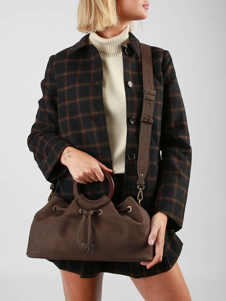 Cross Body Tas Verveine Woomen Bruin verveine WVER04 ander zicht 1
