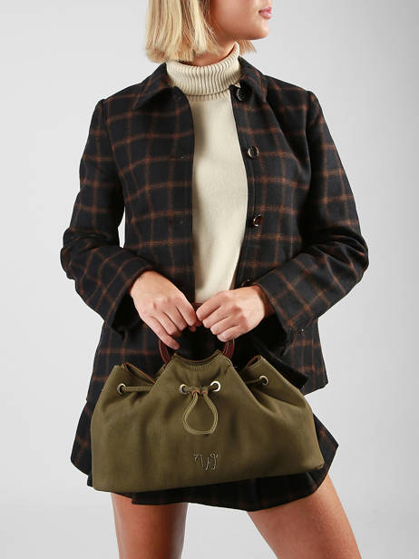 Cross Body Tas Verveine Woomen Groen verveine WVER04 ander zicht 2
