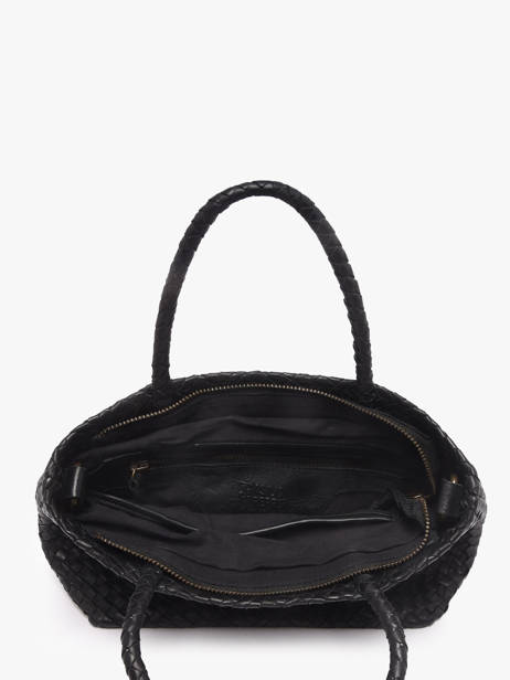 Cross Body Tas Lisbonne Basilic pepper Zwart lisbonne BLIS01 ander zicht 3