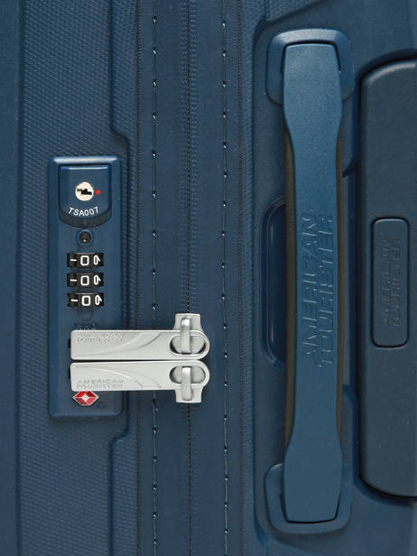 Handbagage Airconic American tourister Blauw airconic 88G001 ander zicht 1