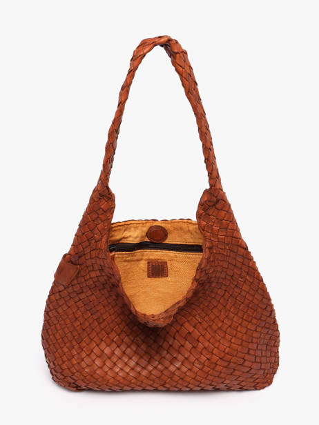 Schoudertas Heritage Leder Biba Bruin heritage KIL1L ander zicht 2