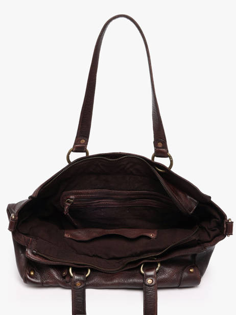 Cross Body Tas Heritage Leder Biba Bruin heritage AKA2L ander zicht 2