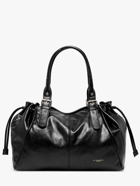 Schoudertas Shinny Flora & co Zwart shinny F7578