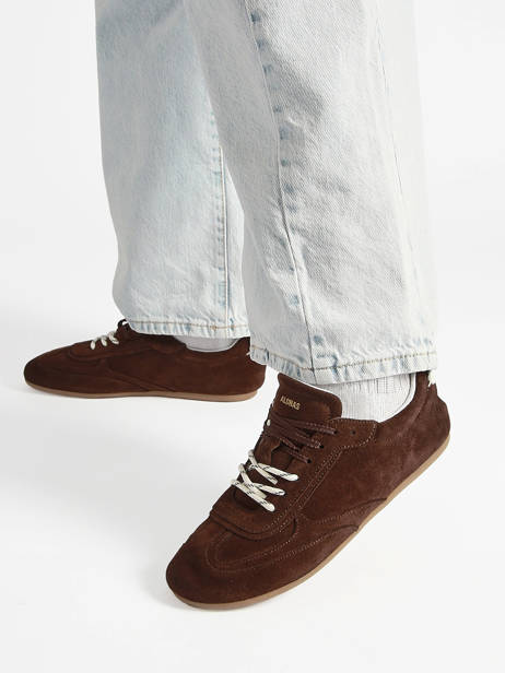 Sneakers Tb.24 Suede Alohas Bruin women 10112003 ander zicht 1