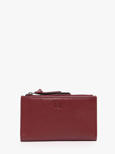 Portefeuille Leder Biba Rood wallet 12138