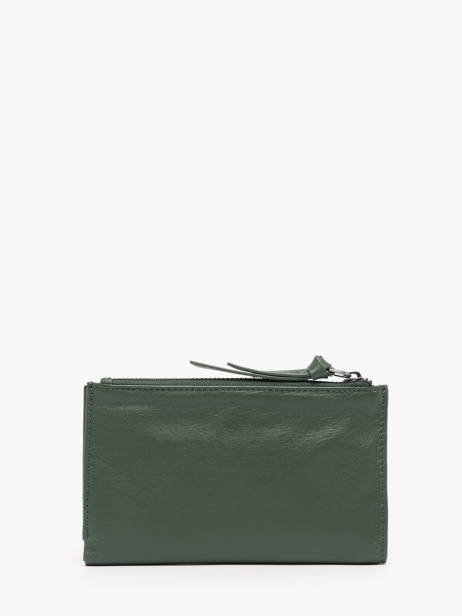 Portefeuille Leder Biba Groen wallet 12138 ander zicht 2
