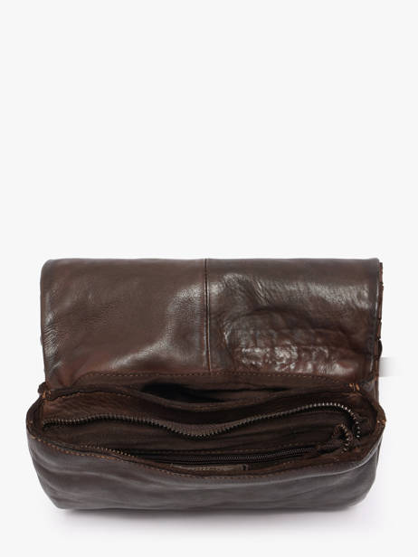 Cross Body Tas Heritage Leder Biba Bruin heritage KA27 ander zicht 3