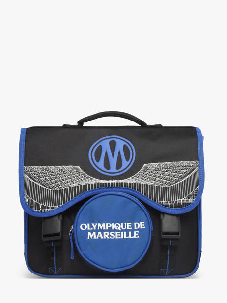 Boekentas 2 Compartimenten Olympique de marseille Zwart om 26EO203A