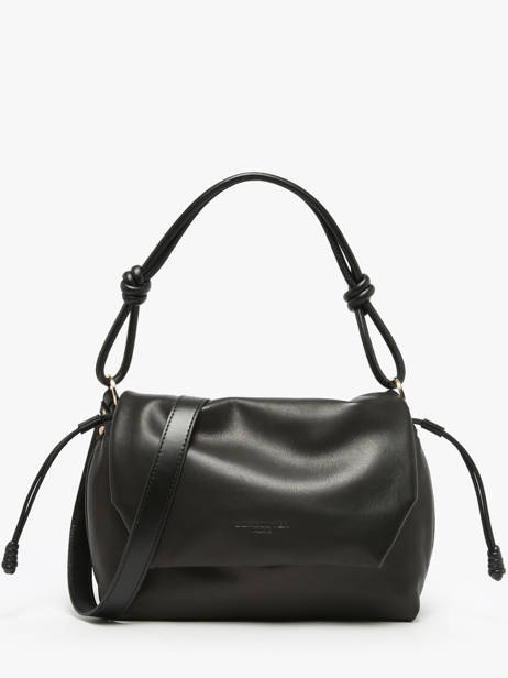 Schoudertas Lush Leder Lancaster Zwart lush 113