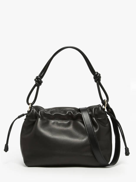 Schoudertas Lush Leder Lancaster Zwart lush 113 ander zicht 3