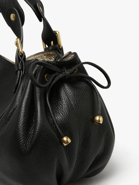 Schoudertas D Light Leder Gerard darel Zwart d light DES01440 ander zicht 5