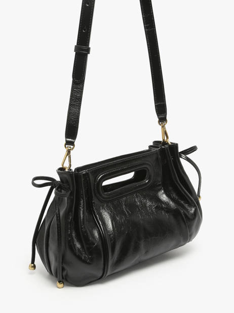 Cross Body Tas Studio Leder Gerard darel Zwart studio DES08417 ander zicht 2