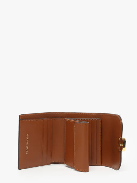Portemonnee Leder Gerard darel Bruin wallet DEO46411 ander zicht 1