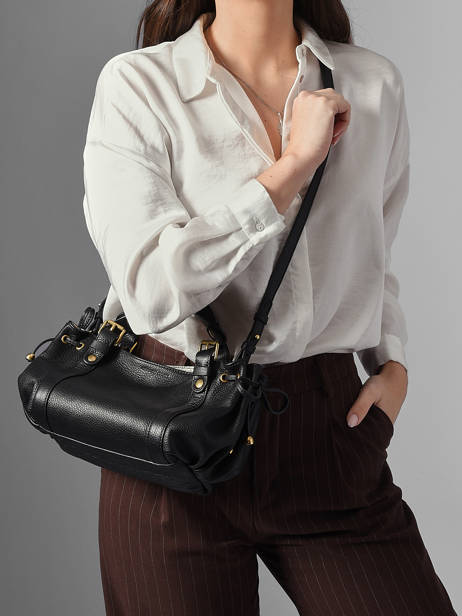 Cross Body Tas Icone Leder Gerard darel Zwart icone DES73440 ander zicht 1