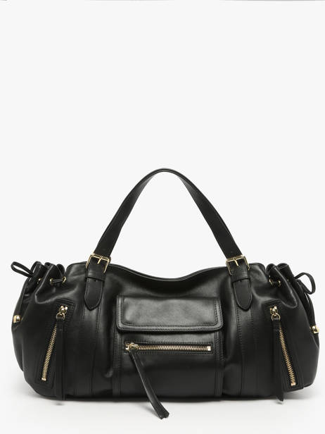 Schoudertas Icone Leder Gerard darel Zwart icone DES30410