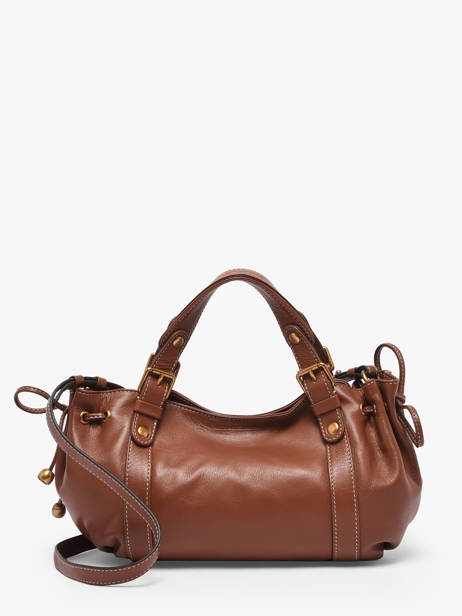 Cross Body Tas Icone Leder Gerard darel Bruin icone DES73410
