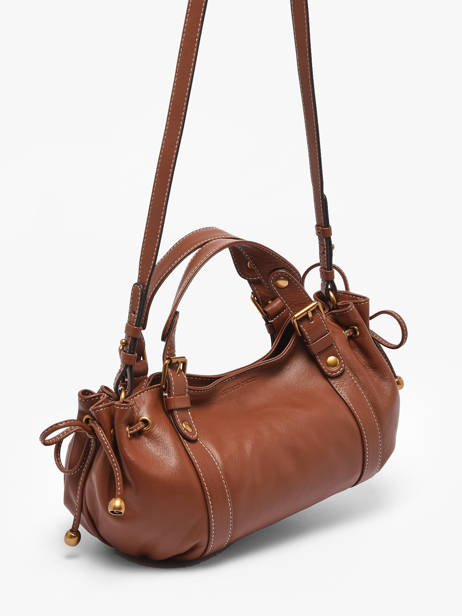 Cross Body Tas Icone Leder Gerard darel Bruin icone DES73410 ander zicht 2