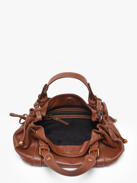 Cross Body Tas Icone Leder Gerard darel Bruin icone DES73410 ander zicht 3