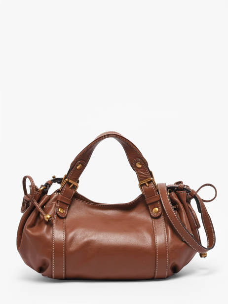 Cross Body Tas Icone Leder Gerard darel Bruin icone DES73410 ander zicht 4