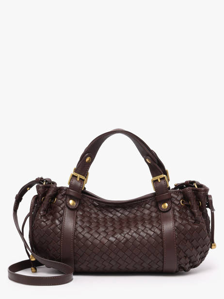 Cross Body Tas Tresse Leder Gerard darel Bruin tresse DES73478