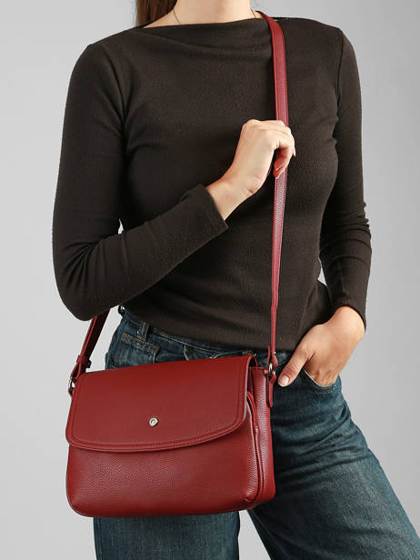 Cross Body Tas Maya Hexagona Rood maya 2120201 ander zicht 1