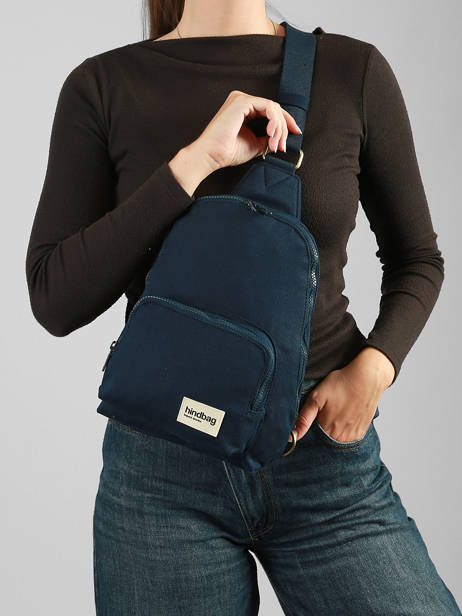 Cross Body Tas Hindbag Blauw best seller FELIX ander zicht 1