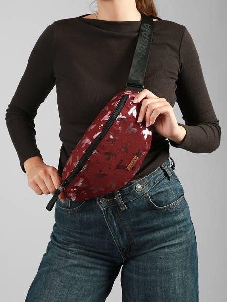 Medium Omkeerbare Belt Bag Cabaia Roze belt bag BELTBAGM ander zicht 2