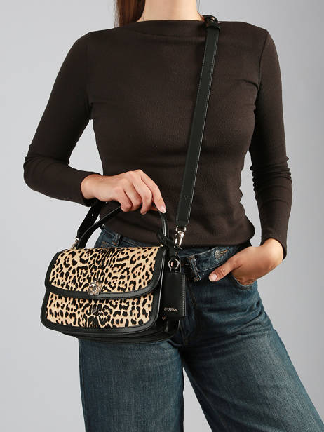 Cross Body Tas Audrey Guess Beige audrey LG973421 ander zicht 1