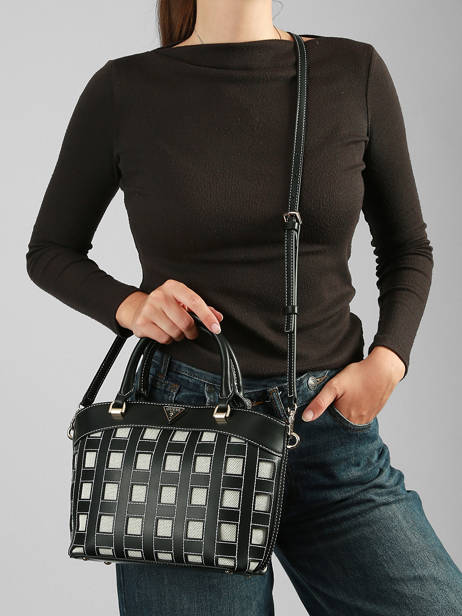Cross Body Tas Frankie Guess Zwart frankie WG973605 ander zicht 1