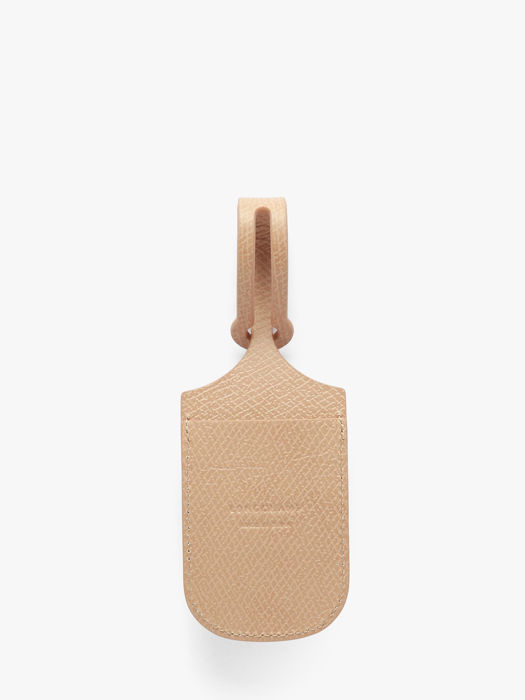 Longchamp Porte-clés cuir pliage one Papierhouder Beige