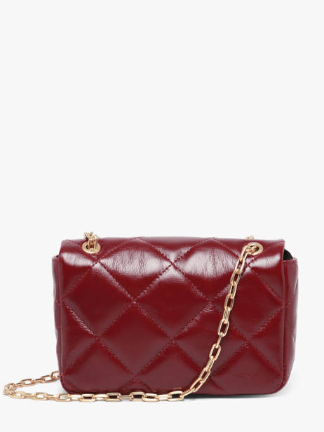 Cross Body Tas M Moon Leder Vanessa bruno Rood moon 84V40533 ander zicht 5