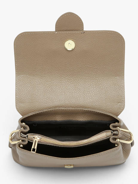 Handtas Velvet Caviar Leder Milano Grijs velvet caviar VC25114 ander zicht 3