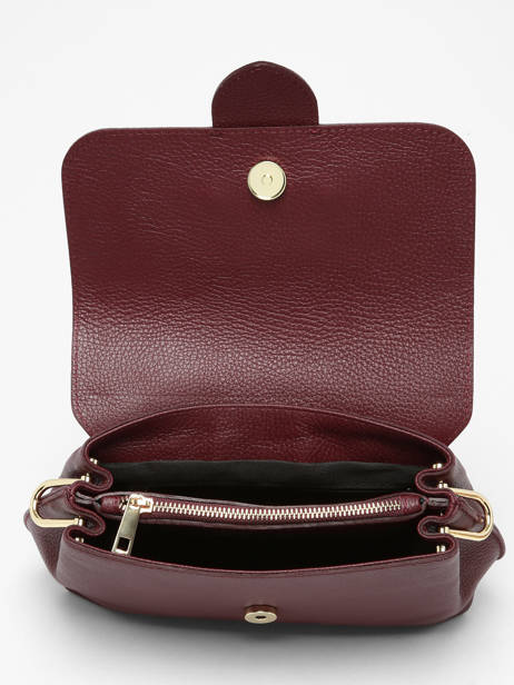 Handtas Velvet Caviar Leder Milano Violet velvet caviar VC25114 ander zicht 3