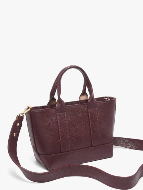 Handtas Caviar Milano Rood caviar CA26066 ander zicht 1