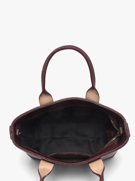Handtas Caviar Milano Rood caviar CA26066 ander zicht 2
