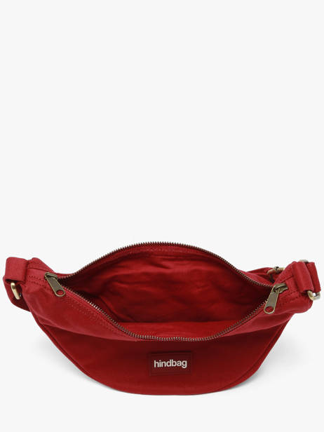 Cross Body Tas Andrea Katoen Hindbag Rood best seller ANDREA ander zicht 3