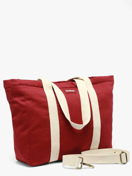 Schoudertas Cesar Katoen Hindbag Rood best seller CESAR ander zicht 2