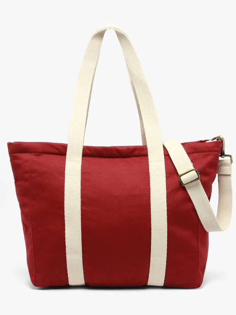 Schoudertas Cesar Katoen Hindbag Rood best seller CESAR ander zicht 4