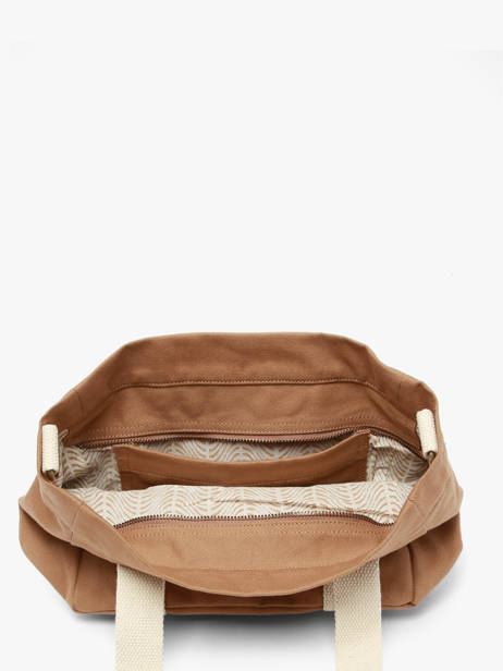 Handtas Louise Katoen Hindbag Bruin best seller LOUISE ander zicht 2