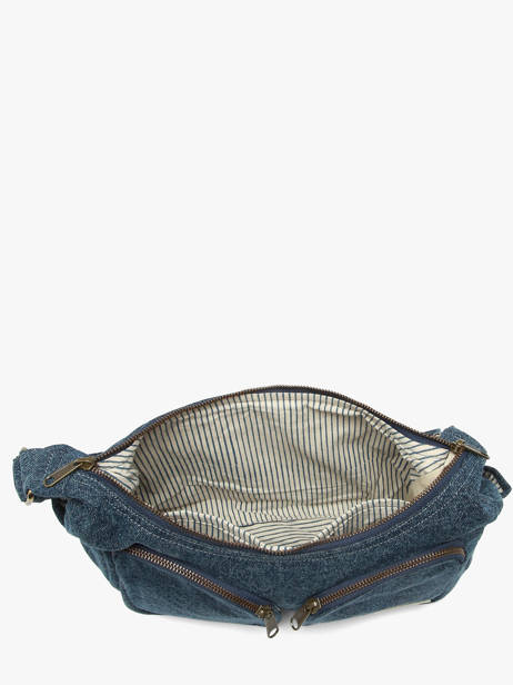 Cross Body Tas Denim Hindbag Blauw denim DE ander zicht 2