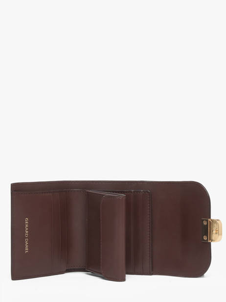 Portemonnee Leder Gerard darel Bruin wallet DEO46411 ander zicht 1