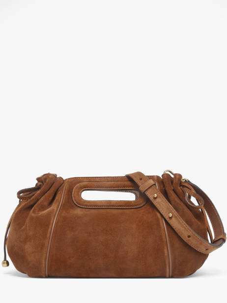 Cross Body Tas Studio Leder Gerard darel Bruin studio DES08405 ander zicht 4
