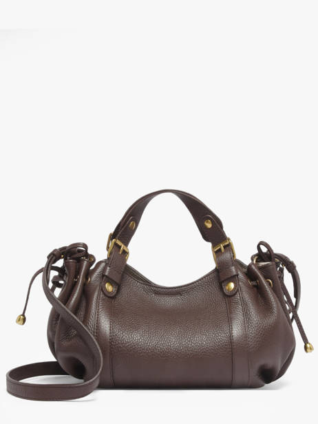 Cross Body Tas Icone Leder Gerard darel Bruin icone DES73440
