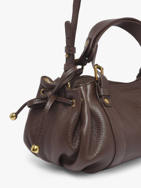 Cross Body Tas Icone Leder Gerard darel Bruin icone DES73440 ander zicht 3