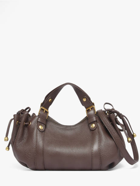 Cross Body Tas Icone Leder Gerard darel Bruin icone DES73440 ander zicht 5