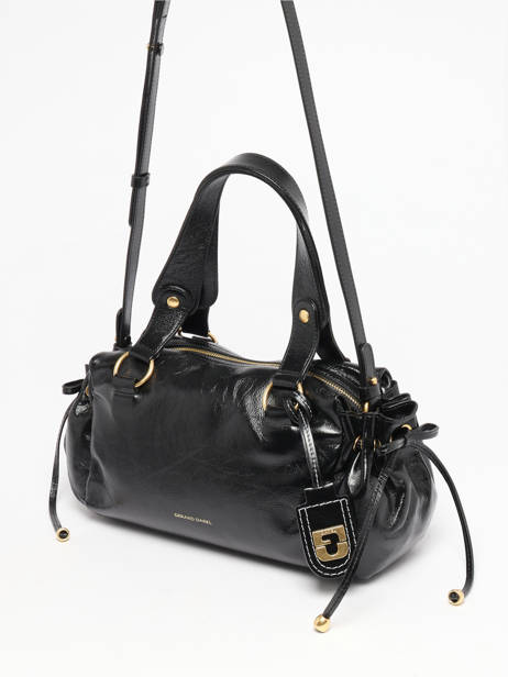 Schoudertas Studio Leder Gerard darel Zwart studio DESA6417 ander zicht 1