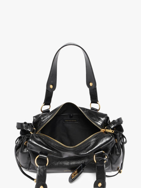 Schoudertas Studio Leder Gerard darel Zwart studio DESA6417 ander zicht 3