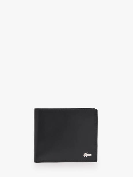 Portefeuille Leder Lacoste Zwart fg NH2505FG ander zicht 3